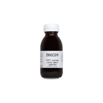 . BingoSpa Wyciąg 100% z kory dębu i glistnika surowiec kosmetyczny 100ml . . Wypr